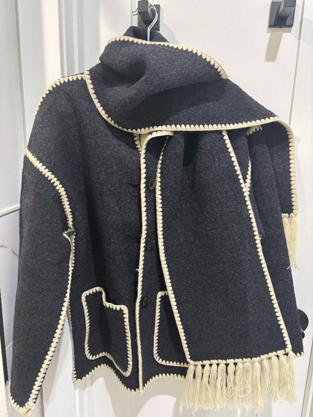 TOTEME Wool ScarfCoat